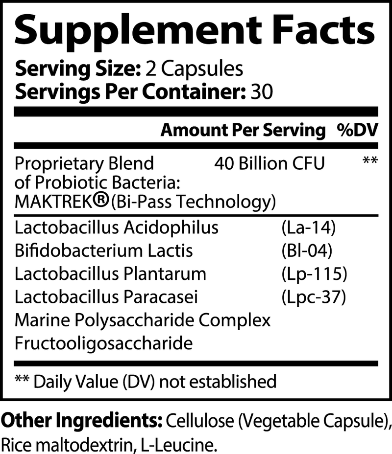 Probiotic with Prebiotics